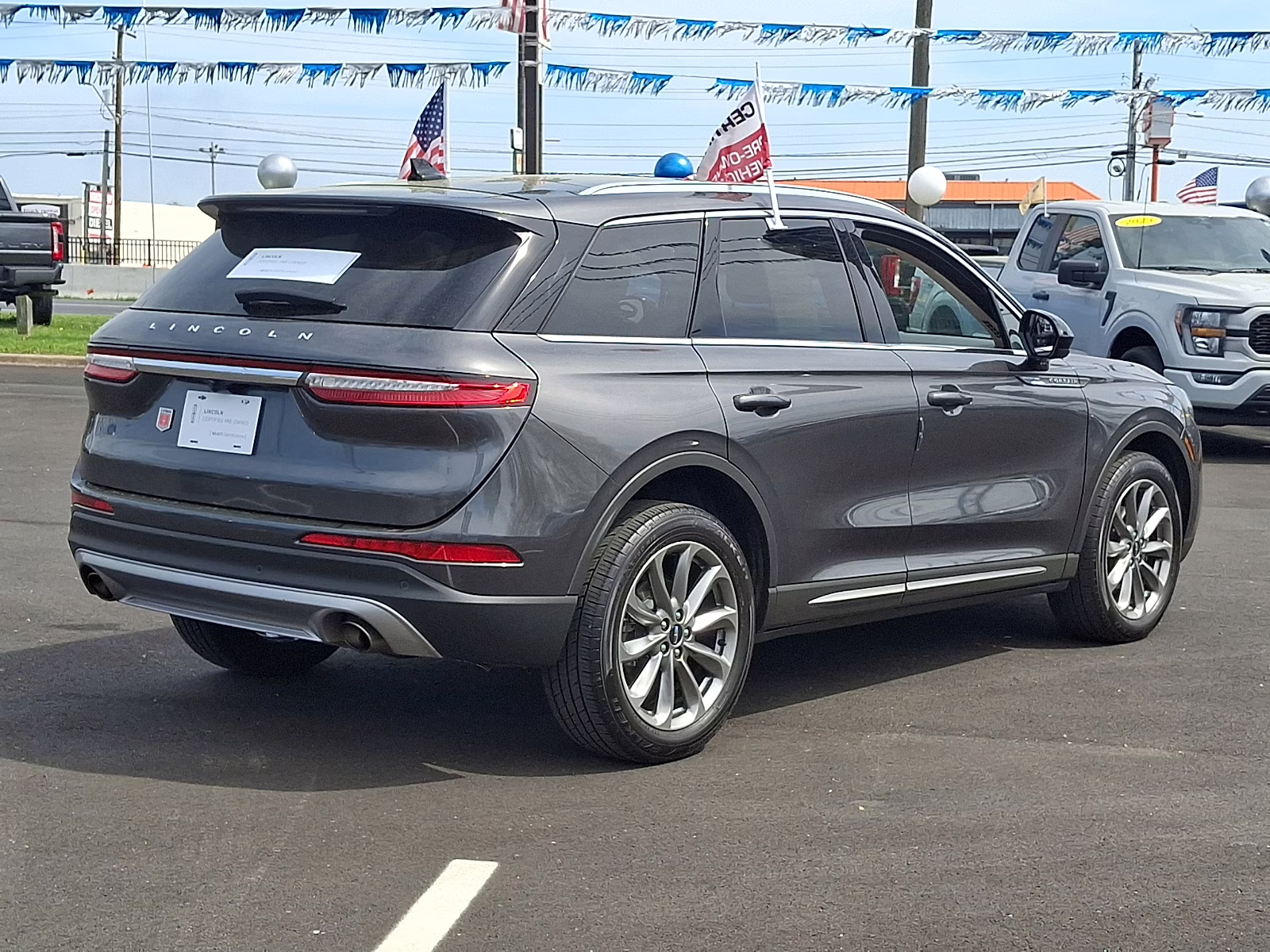 2020 Magnetic Gray Lincoln Corsair Standard AWD