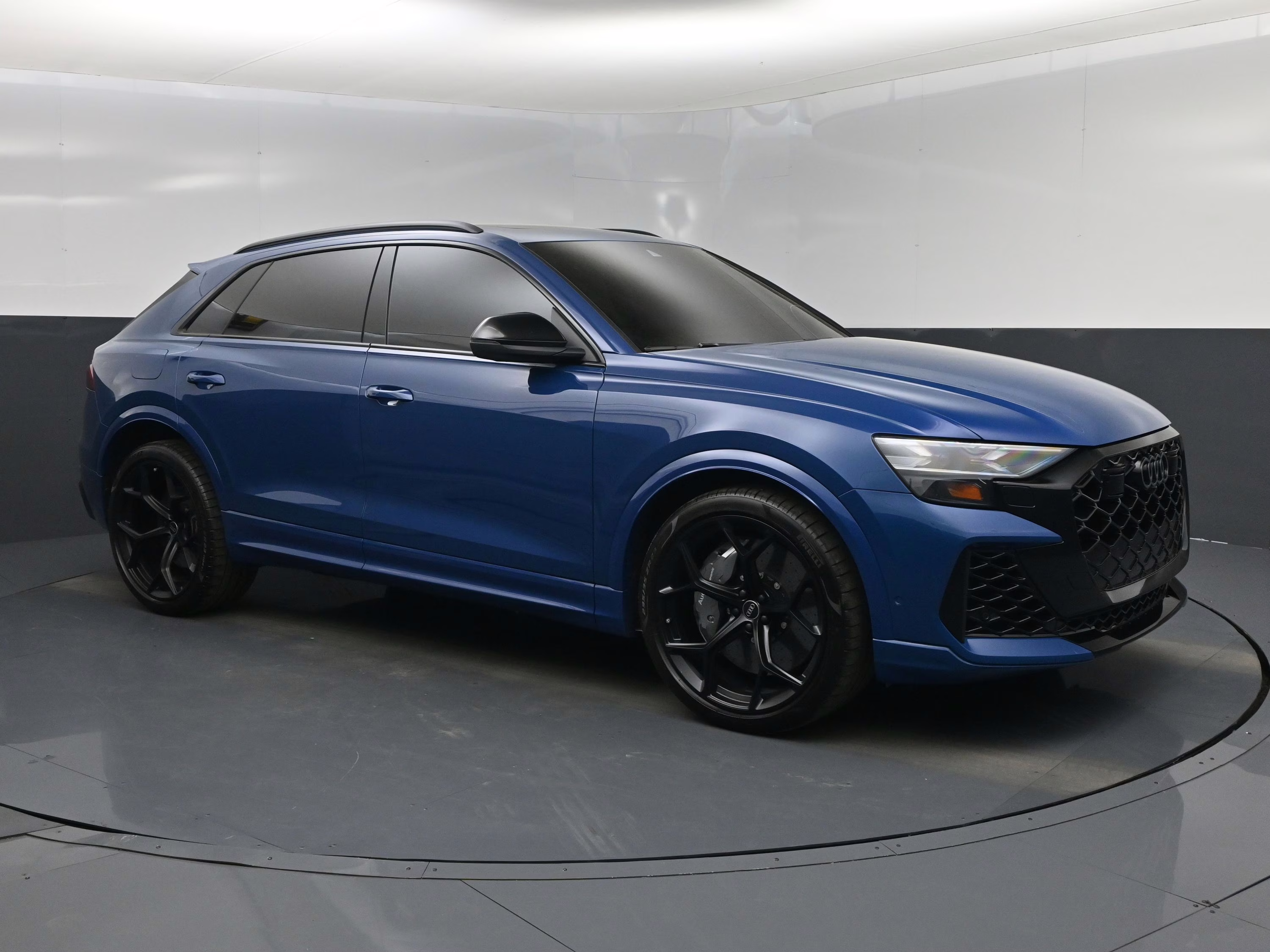 2025 Ascari Blue Metallic Audi RS Q8 performance 4.0T AWD SUV