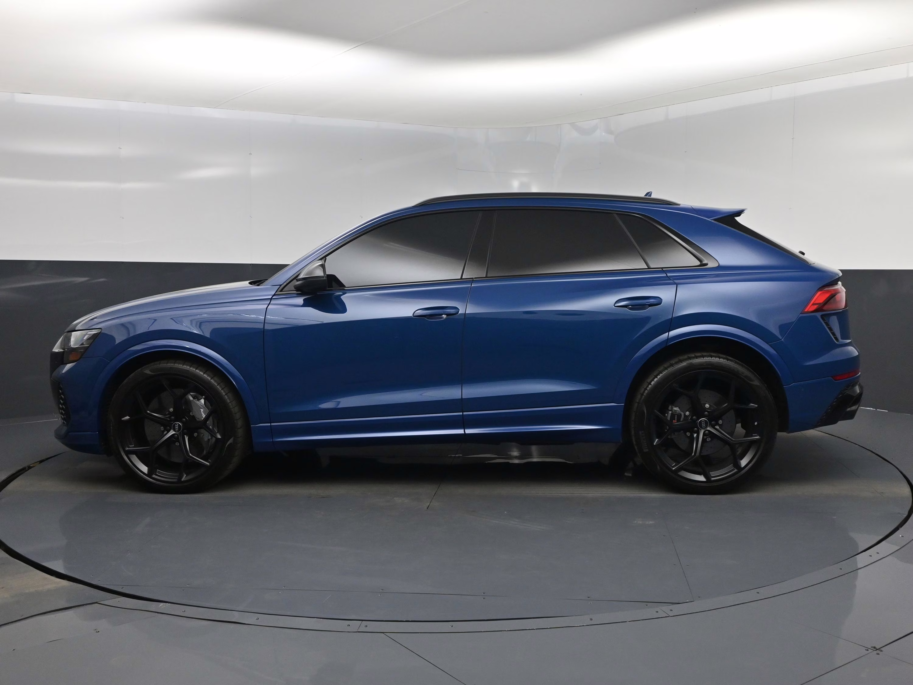 2025 Ascari Blue Metallic Audi RS Q8 performance 4.0T AWD SUV