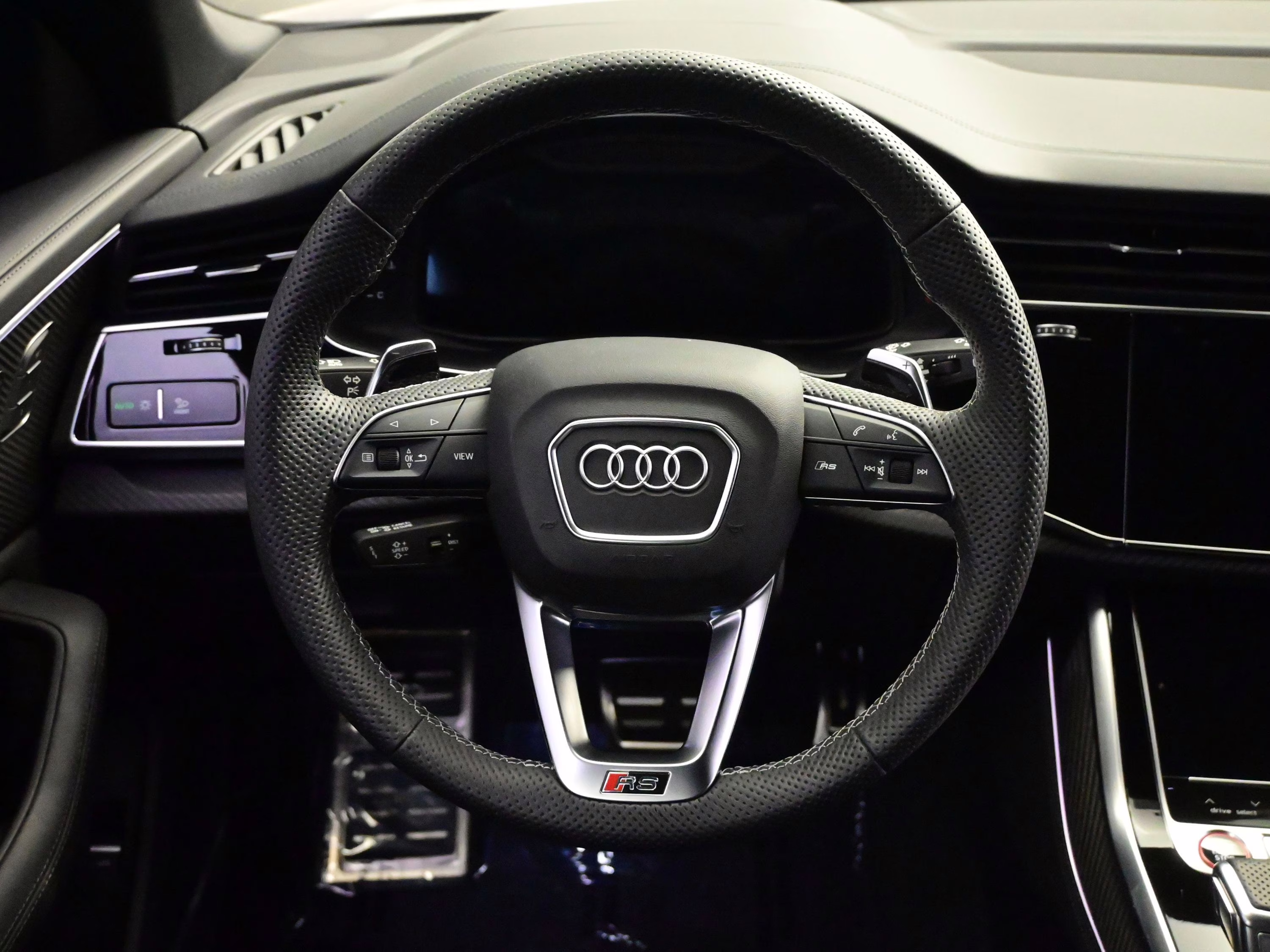 2025 Ascari Blue Metallic Audi RS Q8 performance 4.0T AWD SUV