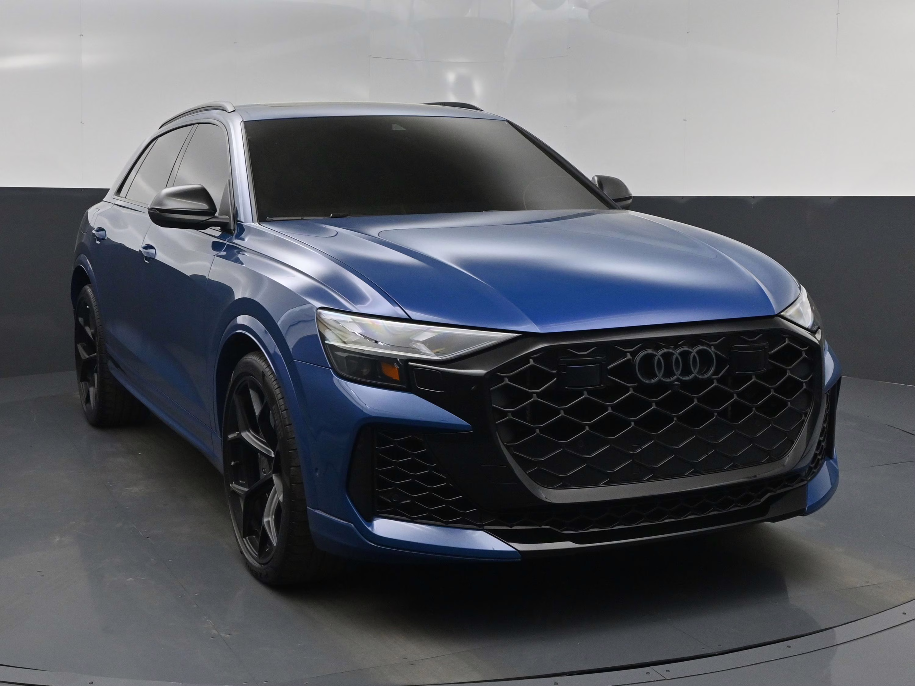 2025 Ascari Blue Metallic Audi RS Q8 performance 4.0T AWD SUV