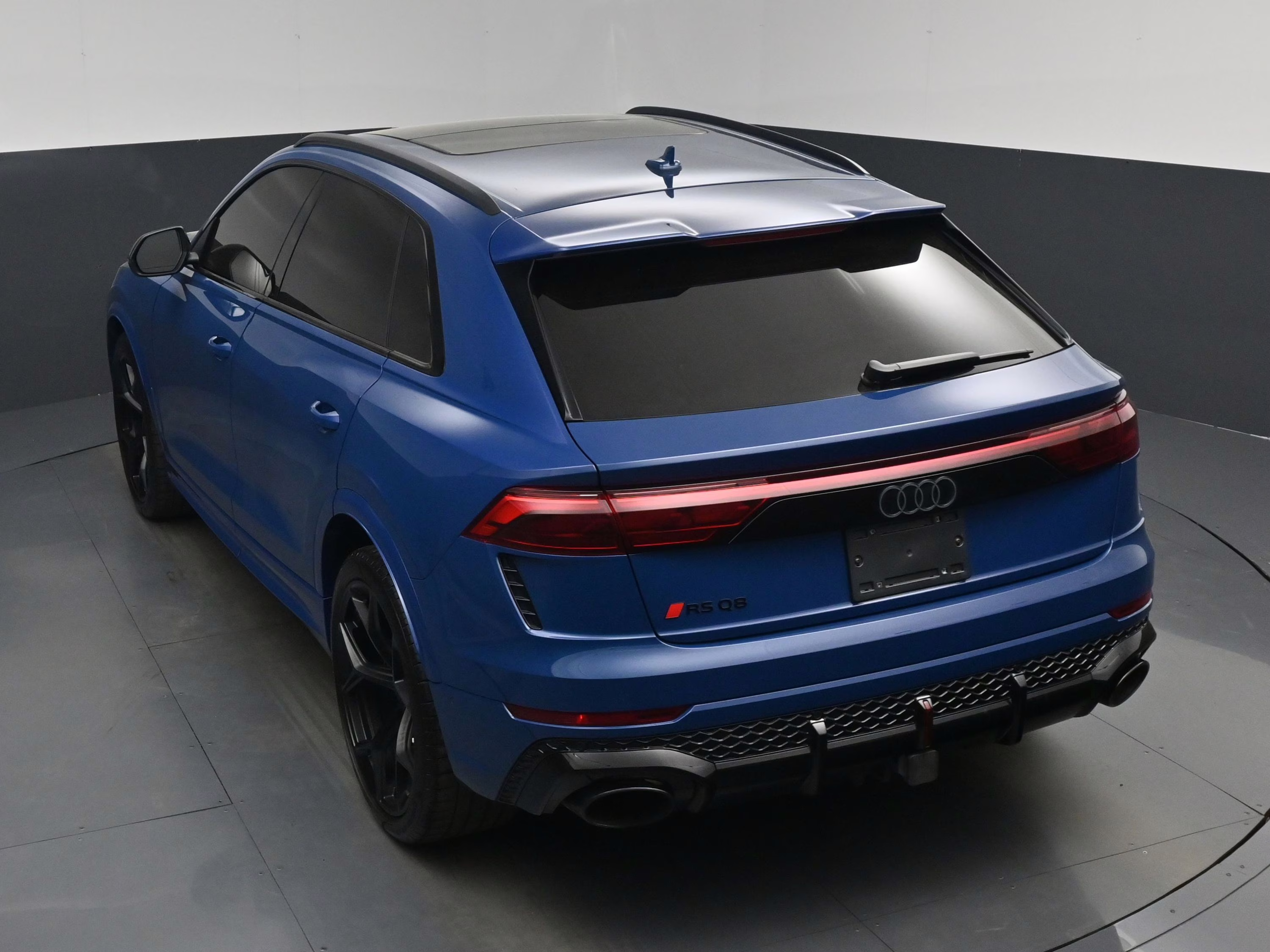 2025 Ascari Blue Metallic Audi RS Q8 performance 4.0T AWD SUV