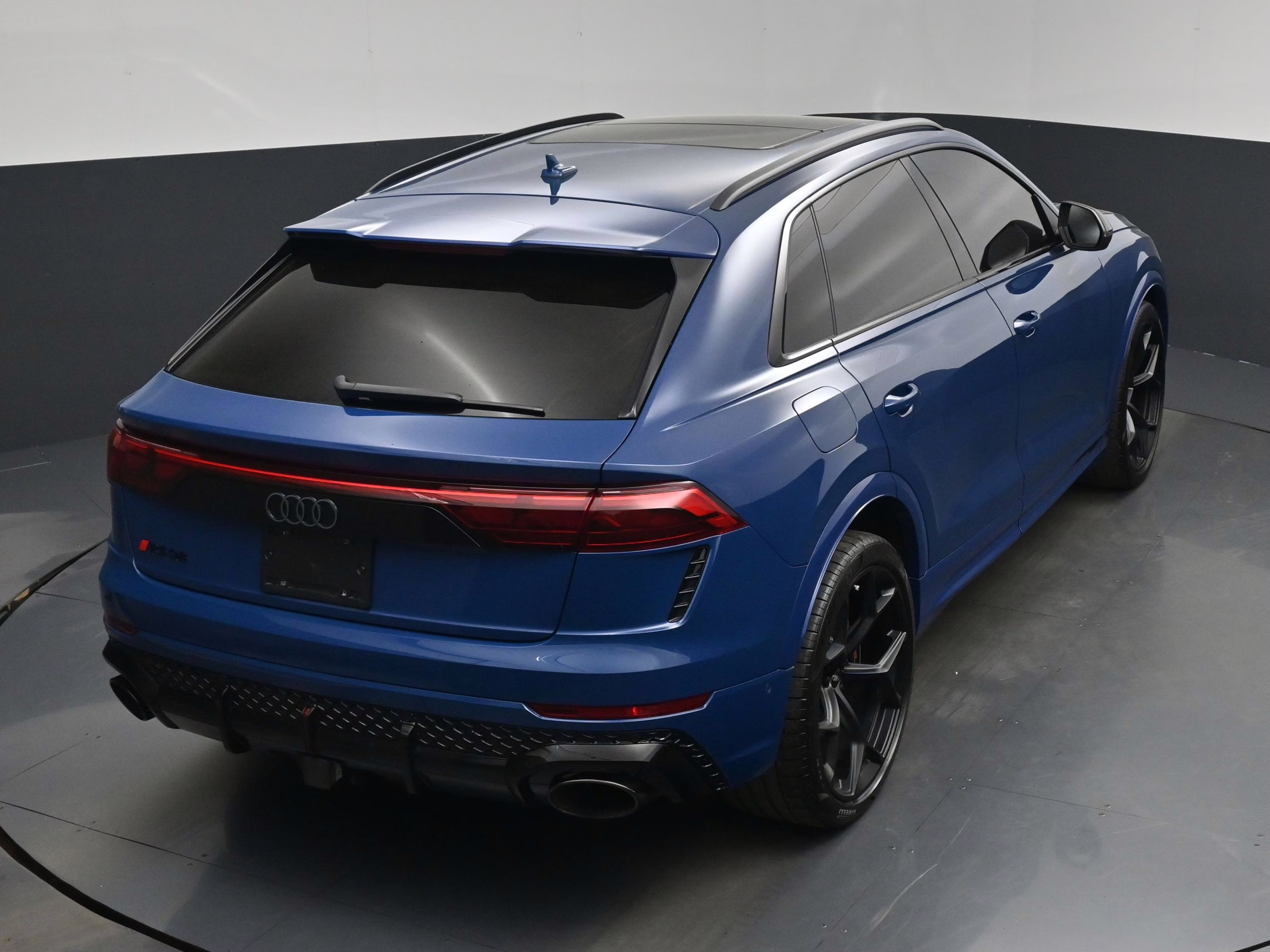 2025 Ascari Blue Metallic Audi RS Q8 performance 4.0T AWD SUV