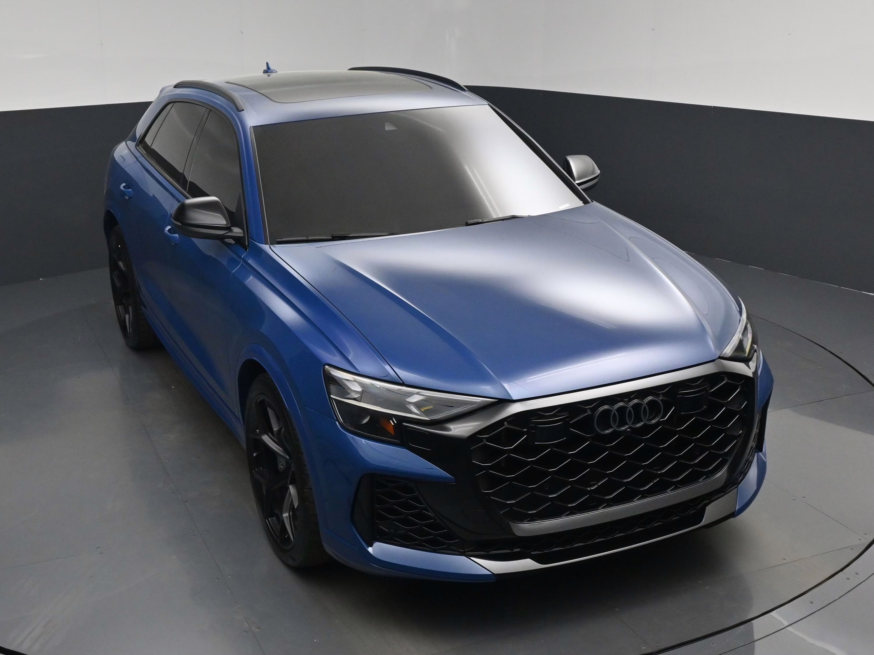 2025 Ascari Blue Metallic Audi RS Q8 performance 4.0T AWD SUV