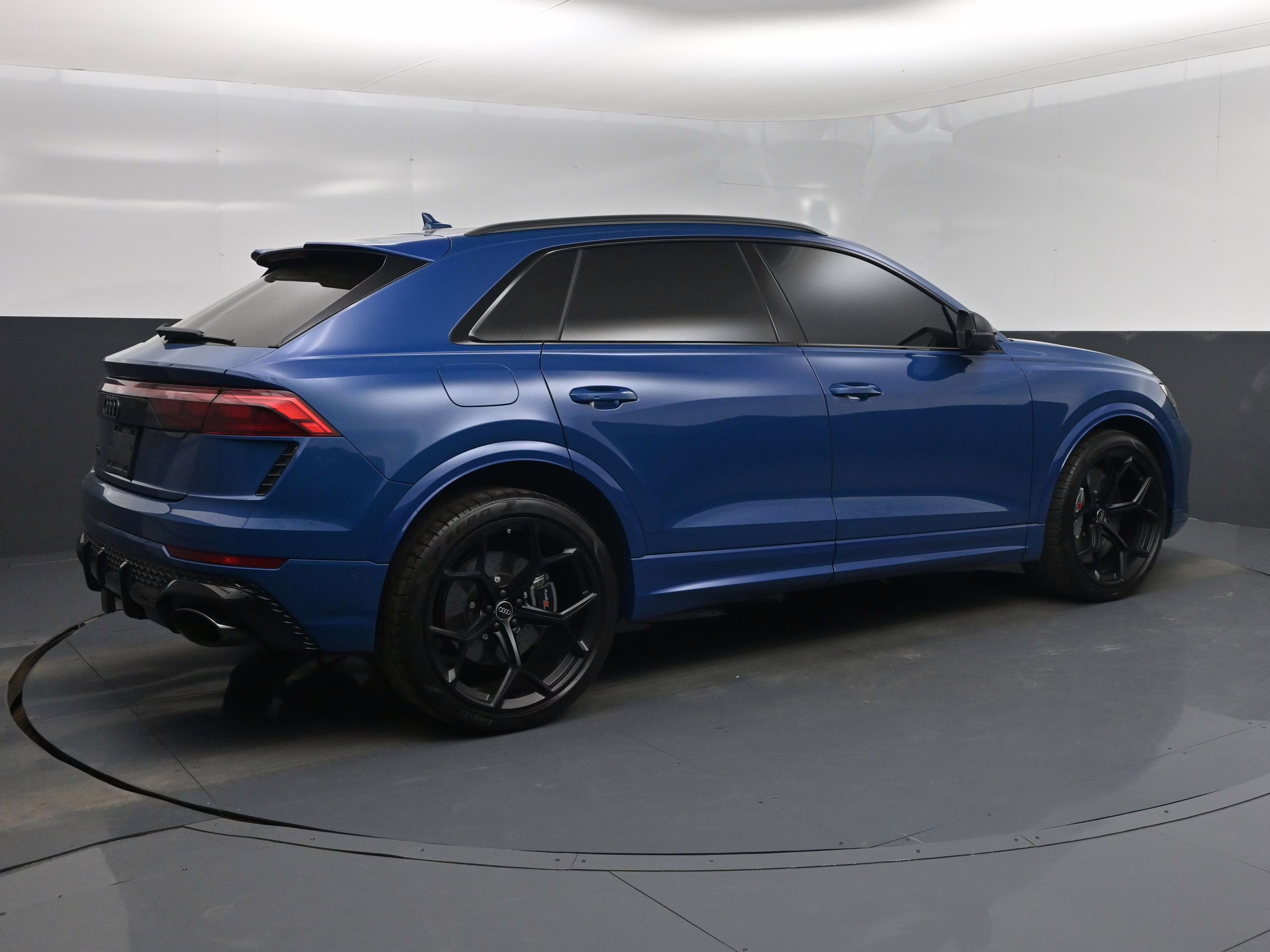 2025 Ascari Blue Metallic Audi RS Q8 performance 4.0T AWD SUV