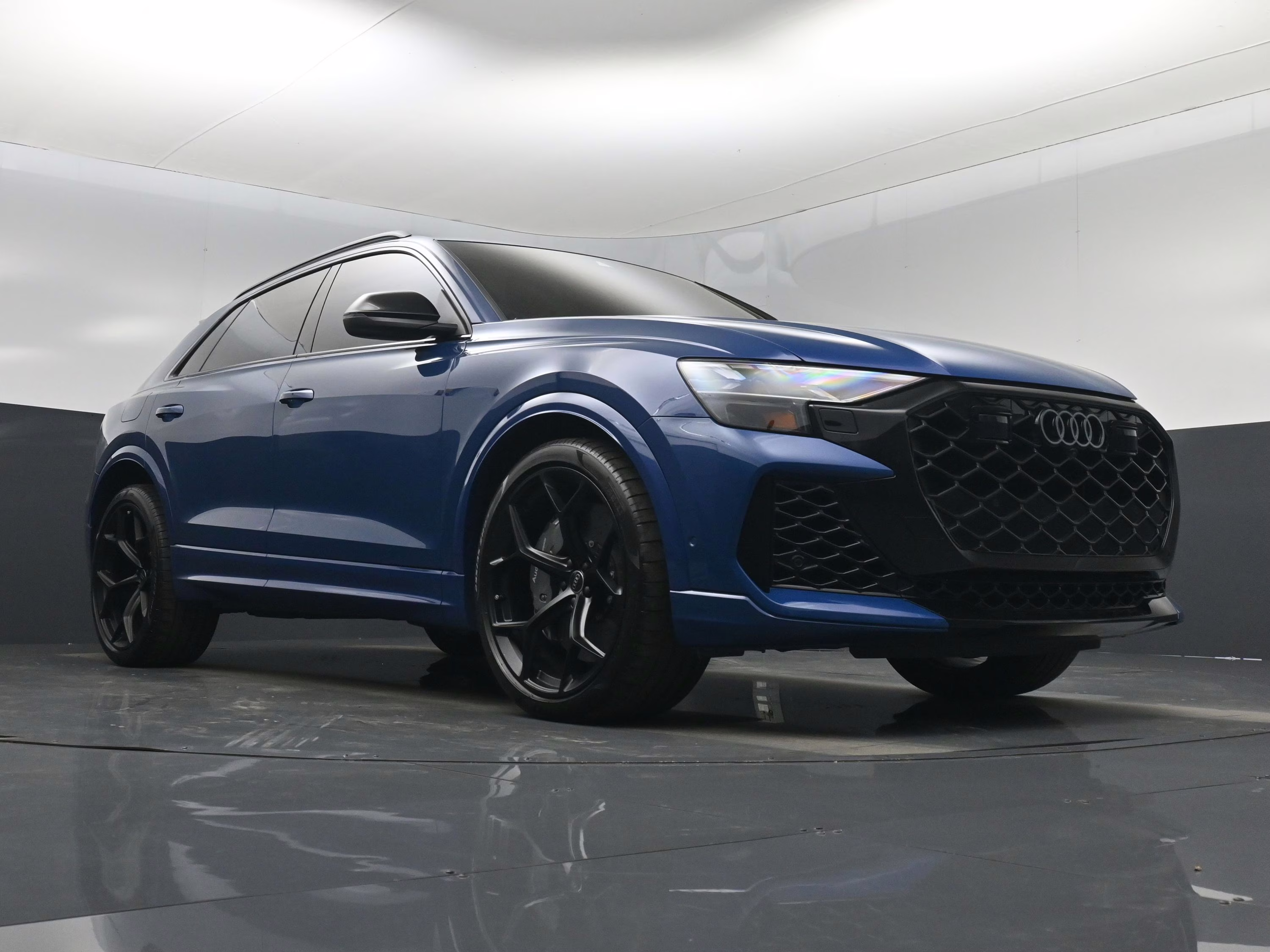 2025 Ascari Blue Metallic Audi RS Q8 performance 4.0T AWD SUV