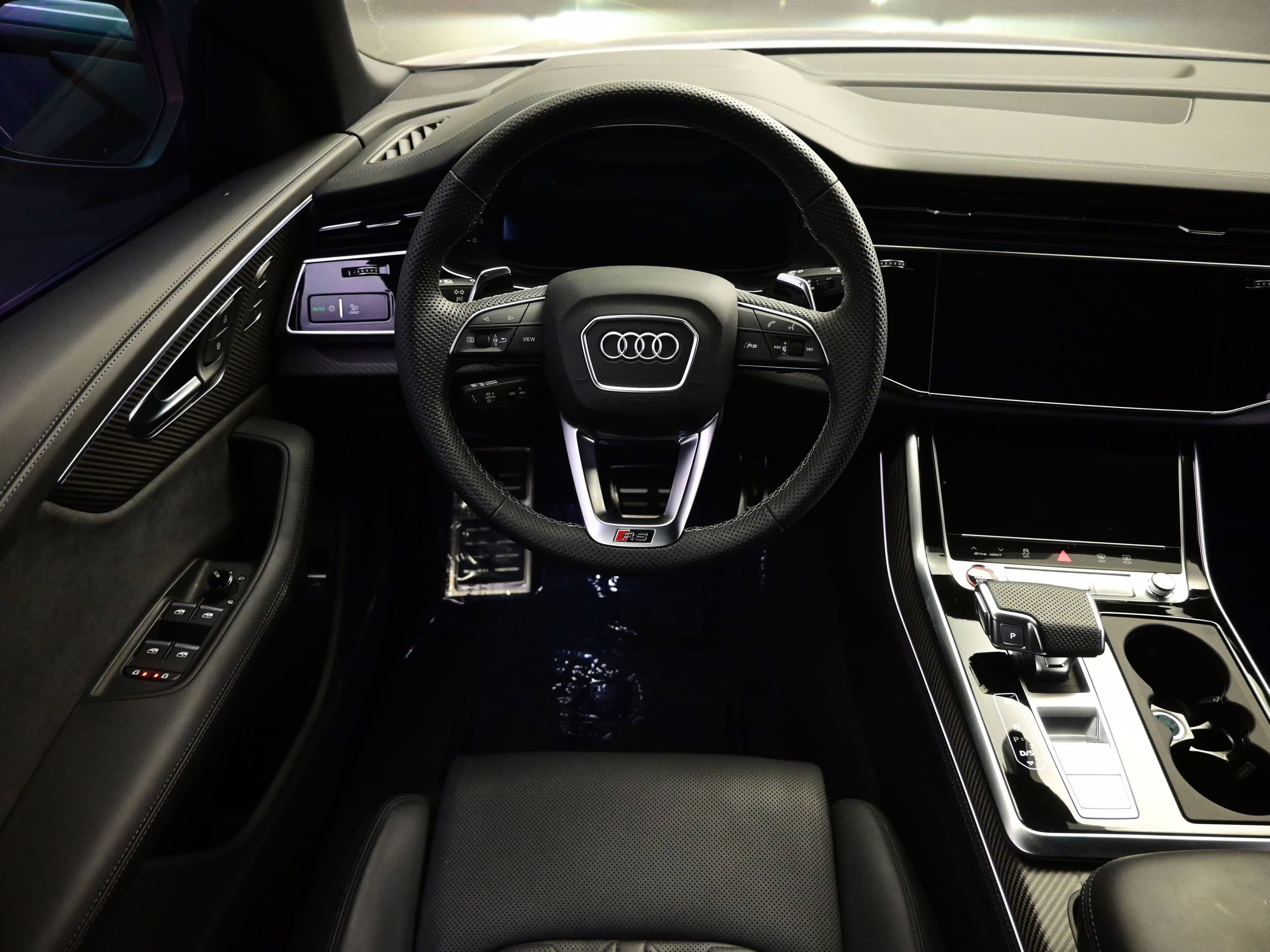 2025 Ascari Blue Metallic Audi RS Q8 performance 4.0T AWD SUV