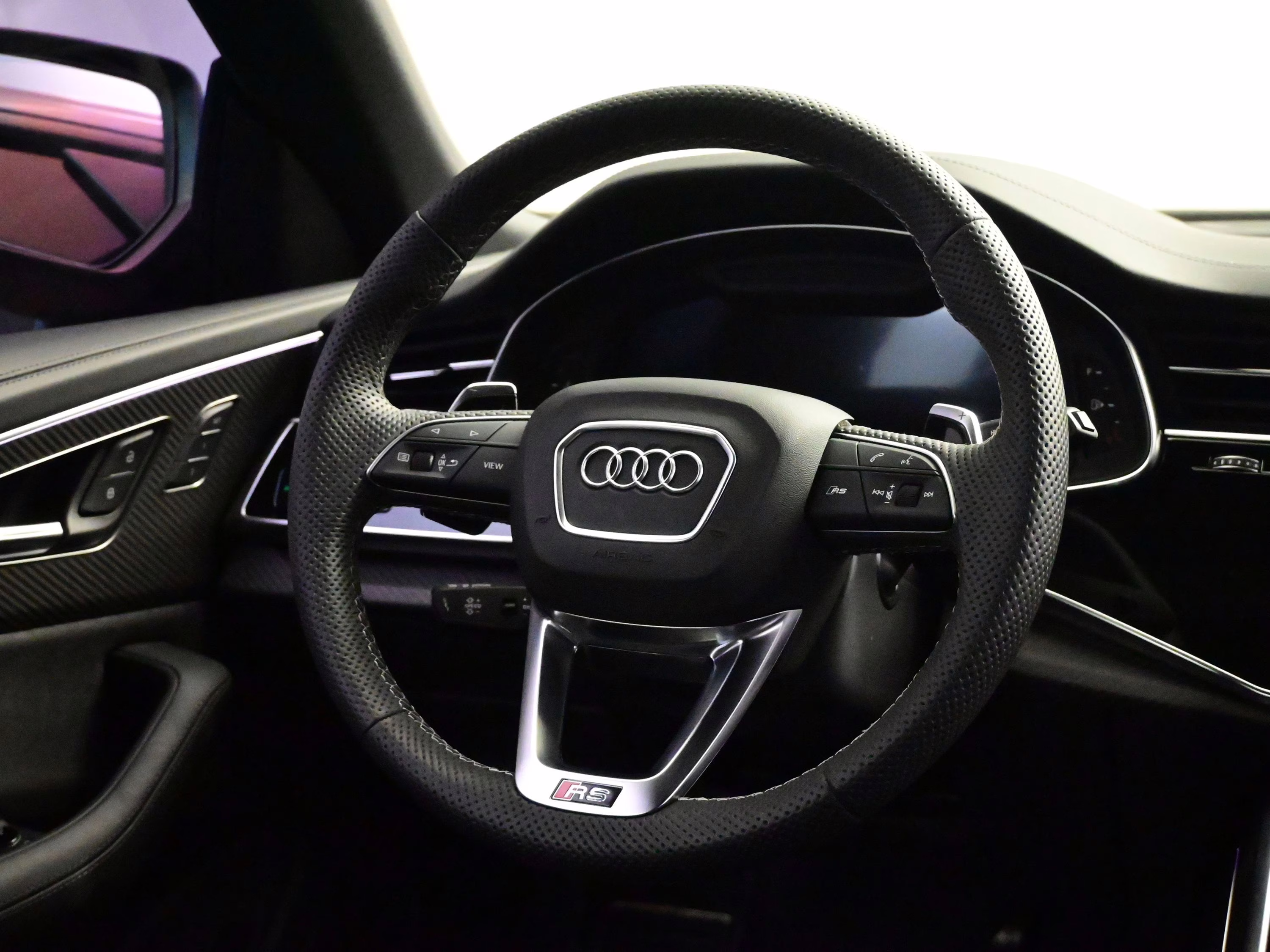 2025 Ascari Blue Metallic Audi RS Q8 performance 4.0T AWD SUV