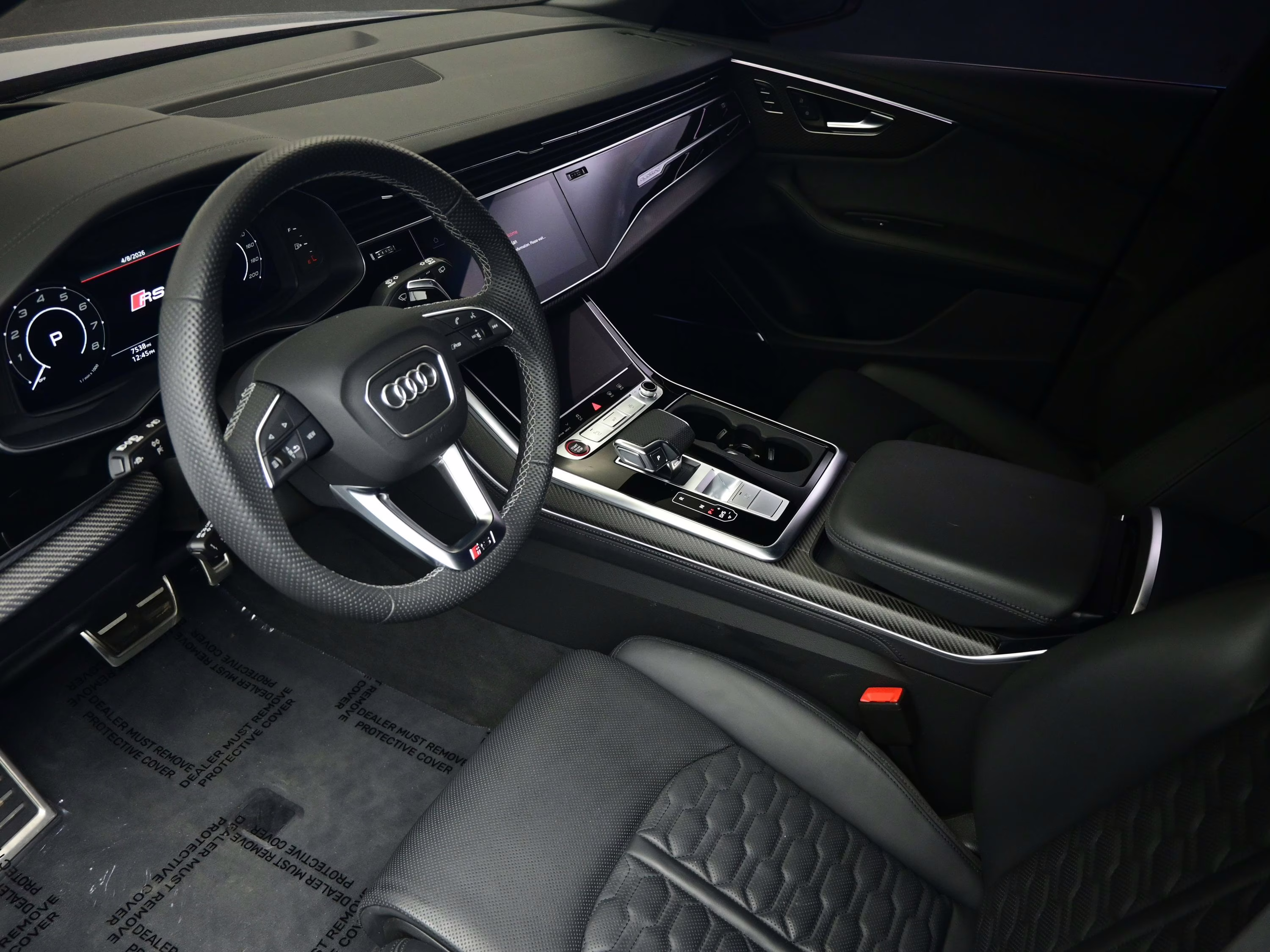 2025 Ascari Blue Metallic Audi RS Q8 performance 4.0T AWD SUV