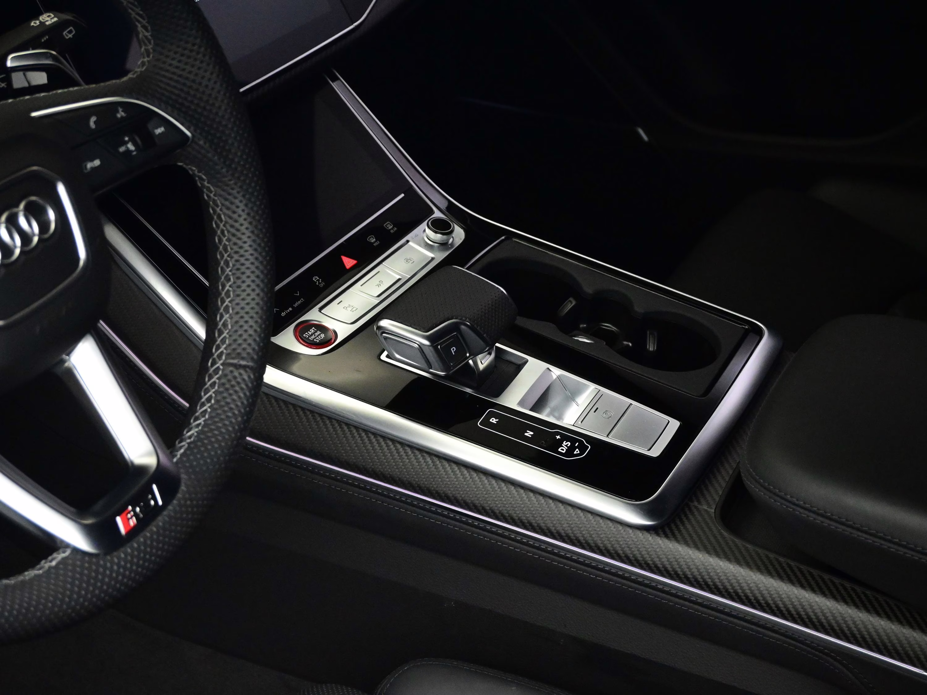 2025 Ascari Blue Metallic Audi RS Q8 performance 4.0T AWD SUV