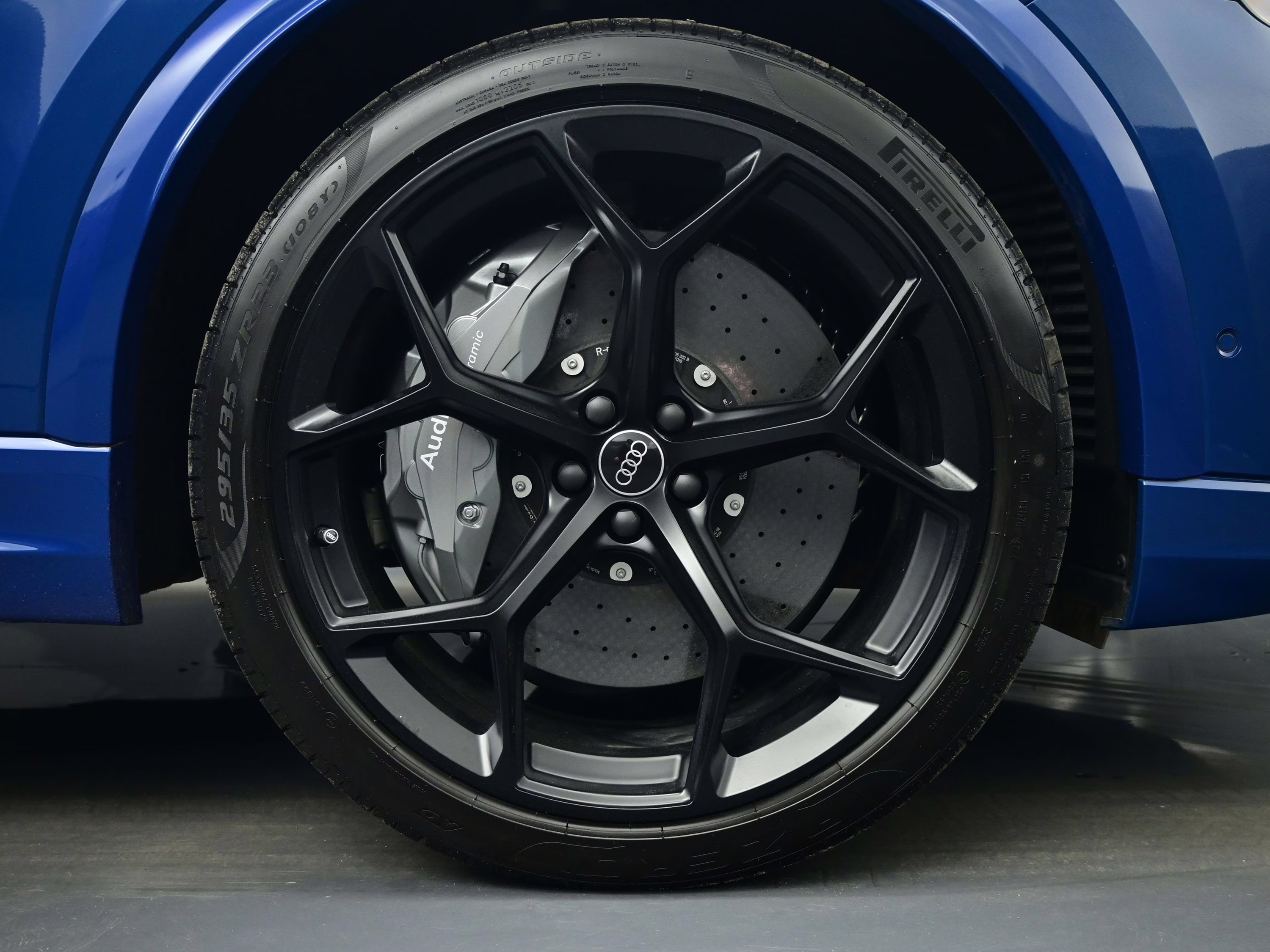 2025 Ascari Blue Metallic Audi RS Q8 performance 4.0T AWD SUV