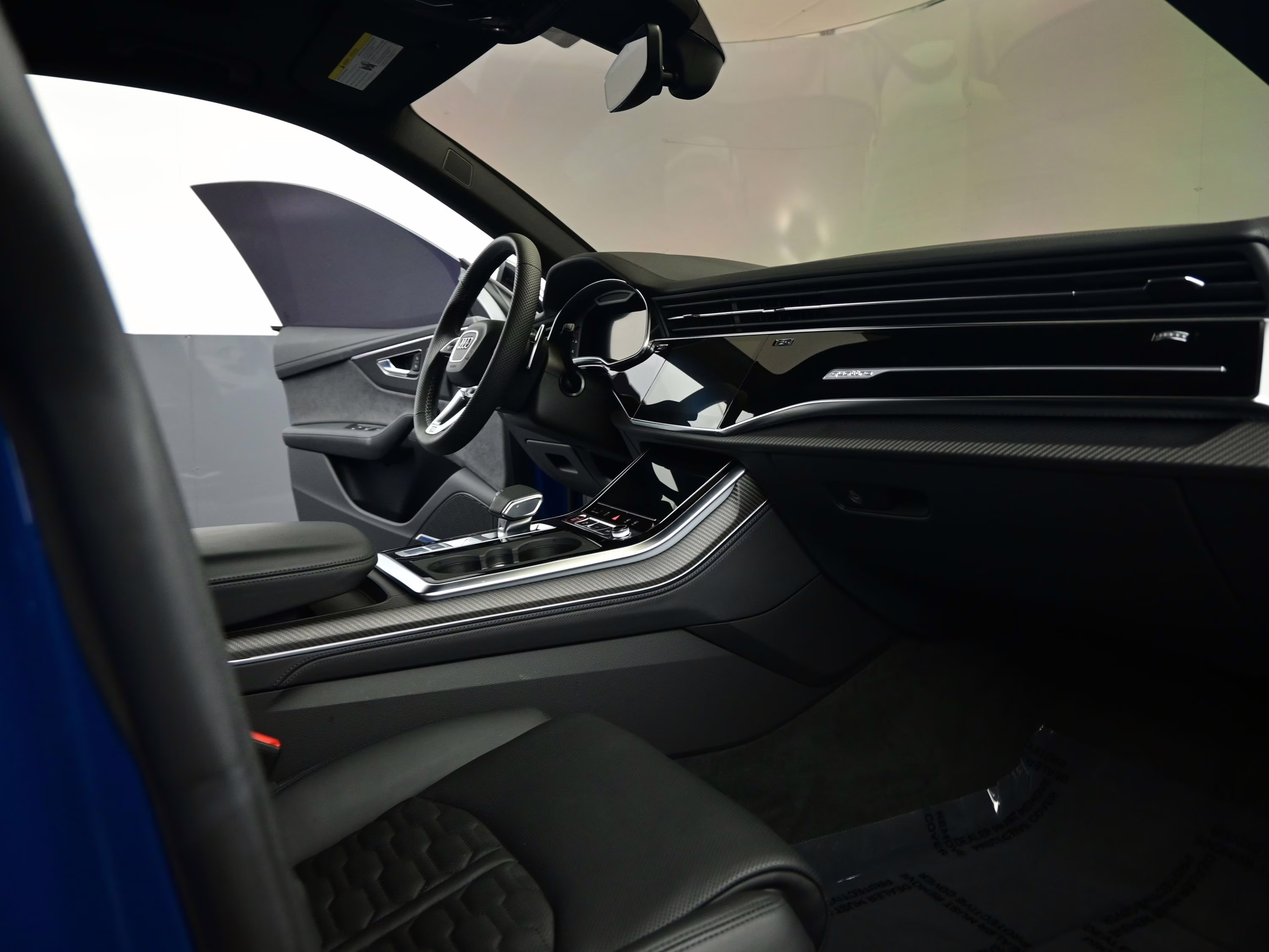 2025 Ascari Blue Metallic Audi RS Q8 performance 4.0T AWD SUV