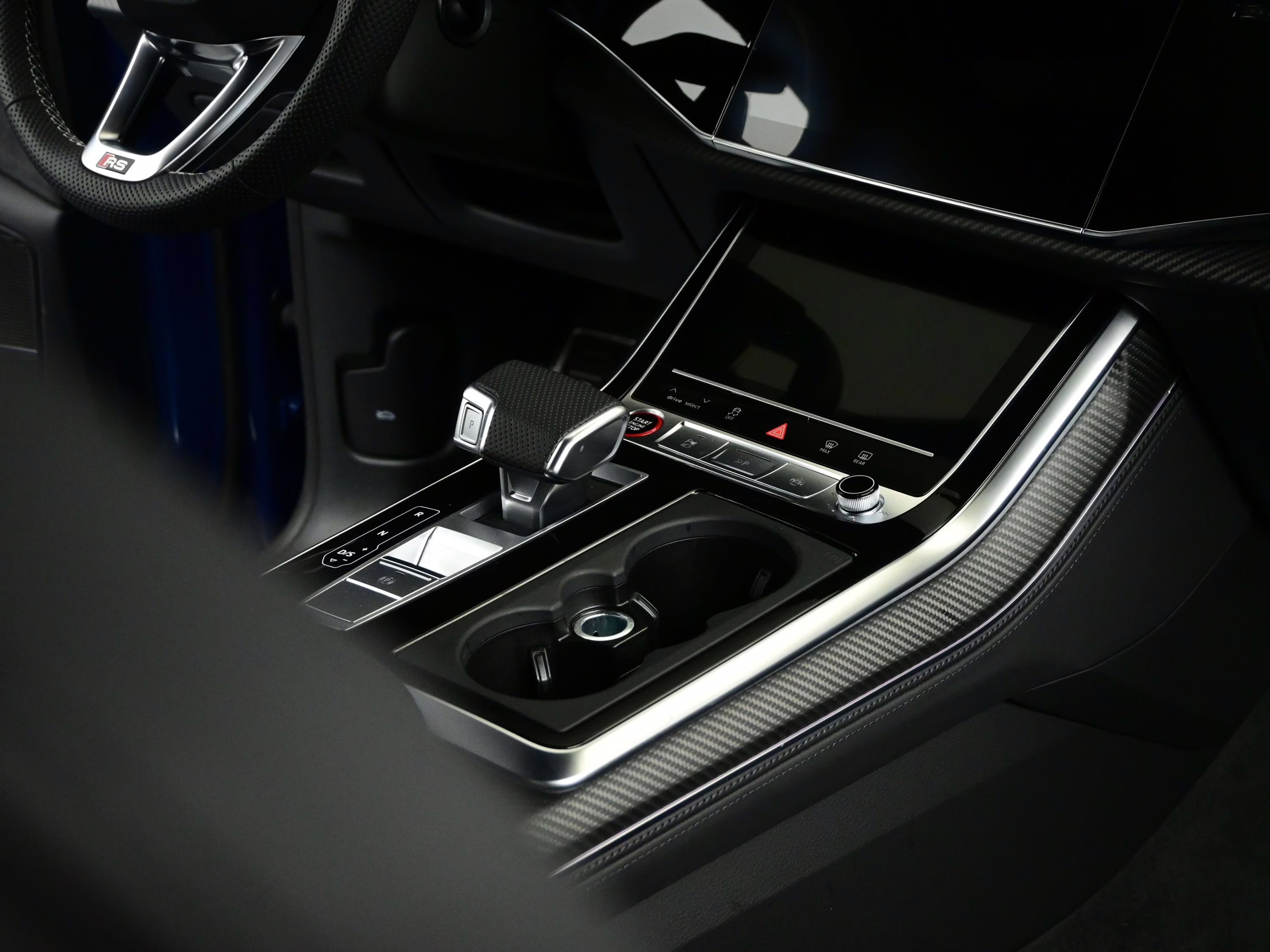 2025 Ascari Blue Metallic Audi RS Q8 performance 4.0T AWD SUV