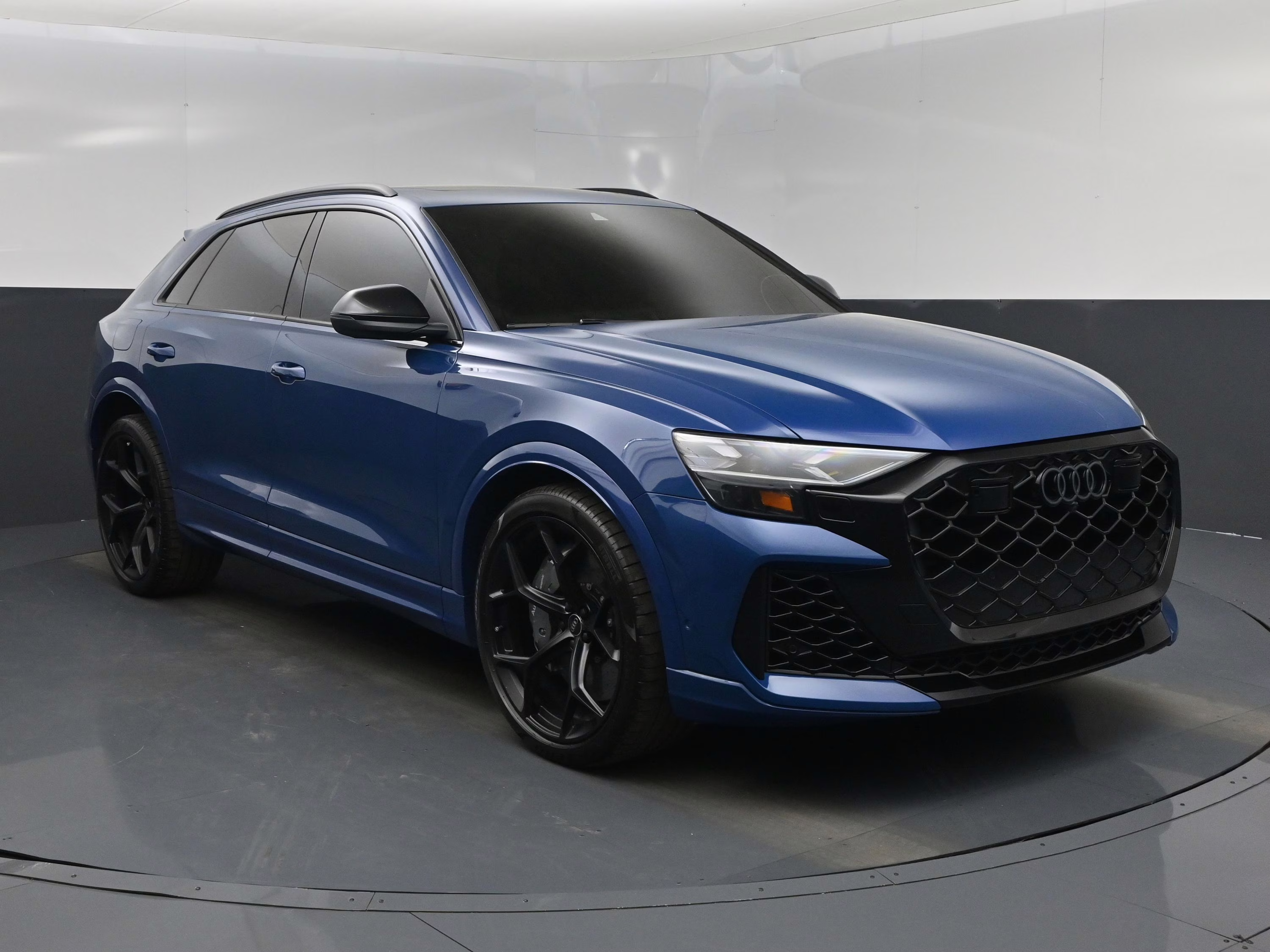 2025 Ascari Blue Metallic Audi RS Q8 performance 4.0T AWD SUV
