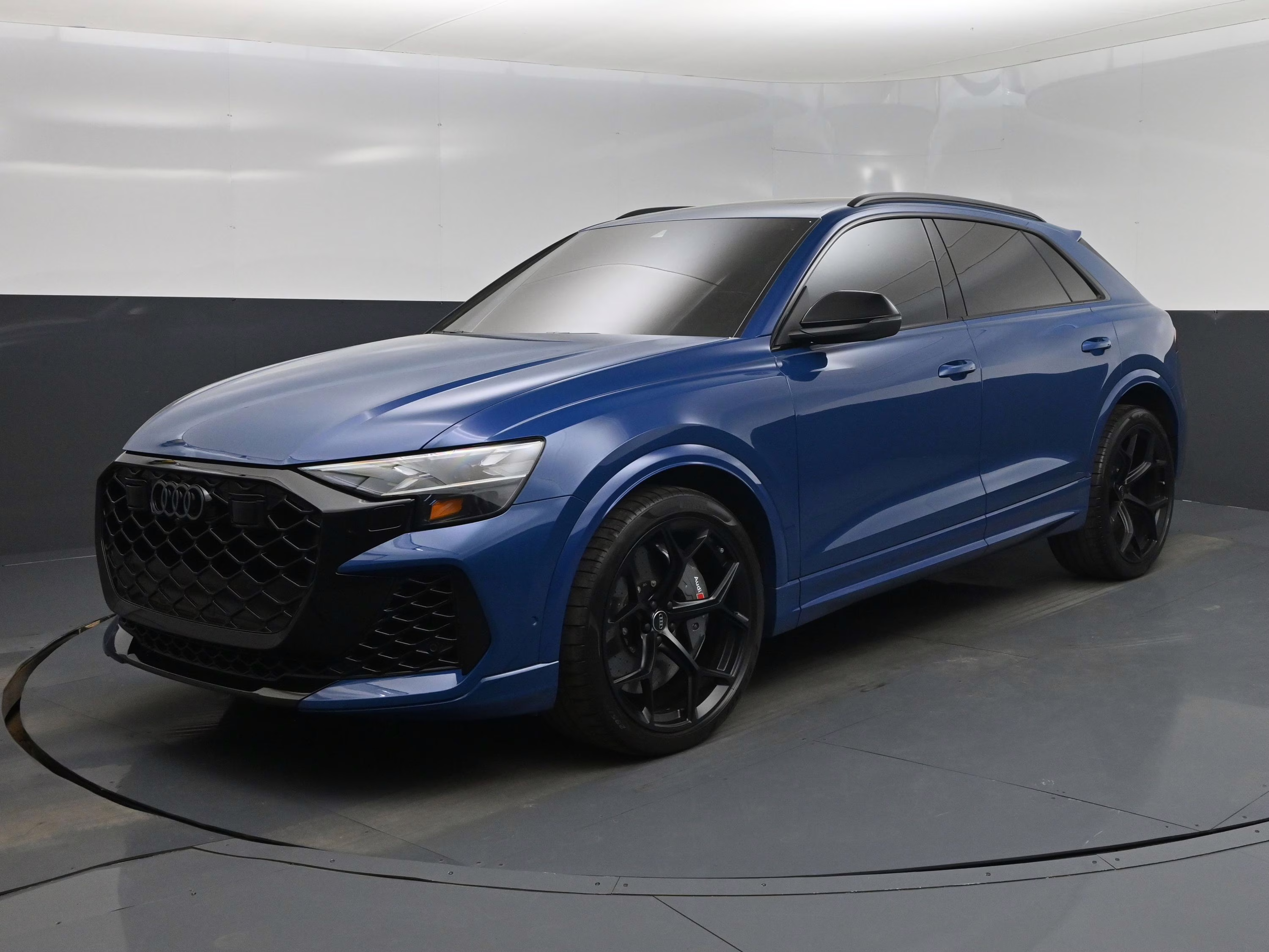 2025 Ascari Blue Metallic Audi RS Q8 performance 4.0T AWD SUV