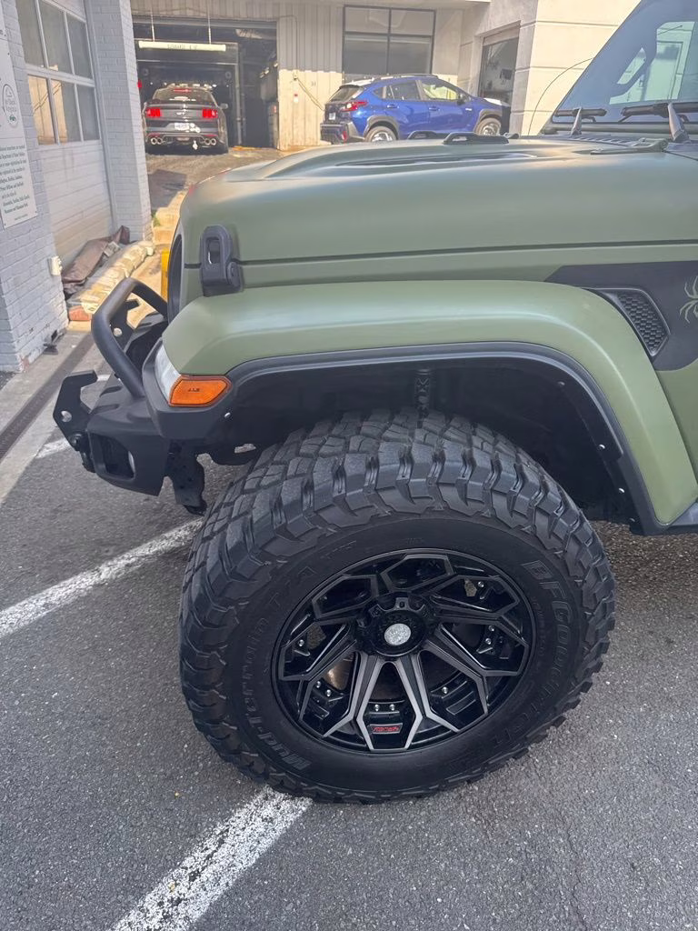 2021 Sarge Green Clearcoat Jeep Gladiator BLACK WIDOW 4X4 Truck
