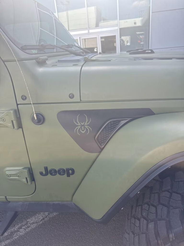 2021 Sarge Green Clearcoat Jeep Gladiator BLACK WIDOW 4X4 Truck