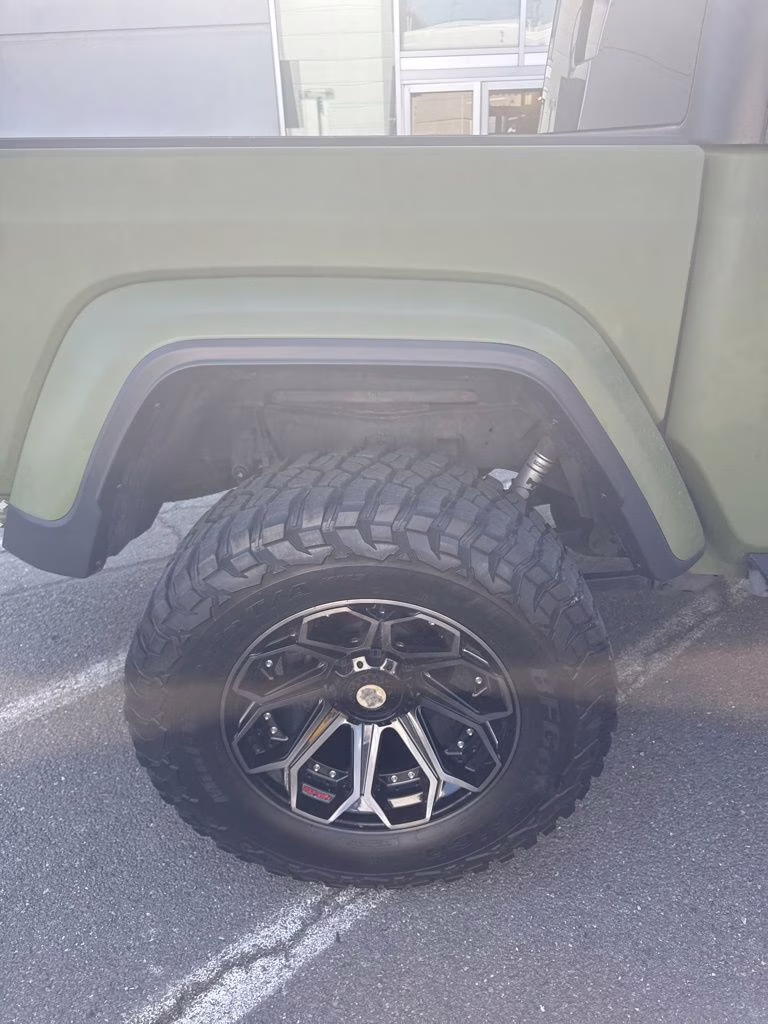 2021 Sarge Green Clearcoat Jeep Gladiator BLACK WIDOW 4X4 Truck