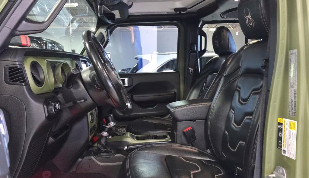 2021 Sarge Green Clearcoat Jeep Gladiator BLACK WIDOW 4X4 Truck