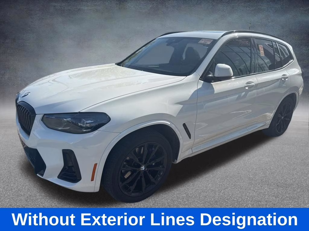 2024 Alpine White BMW X3 xDrive30i AWD SUV