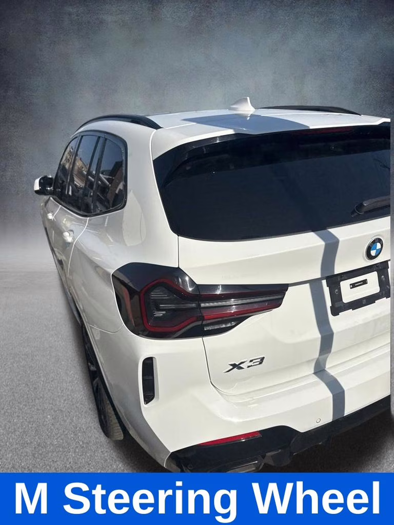 2024 Alpine White BMW X3 xDrive30i AWD SUV