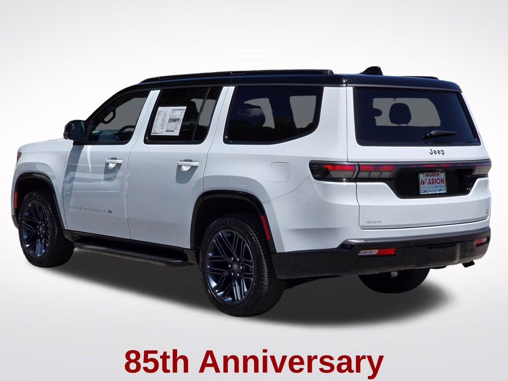 2026 Bright White Clearcoat Jeep Grand Wagoneer 4X4 SUV