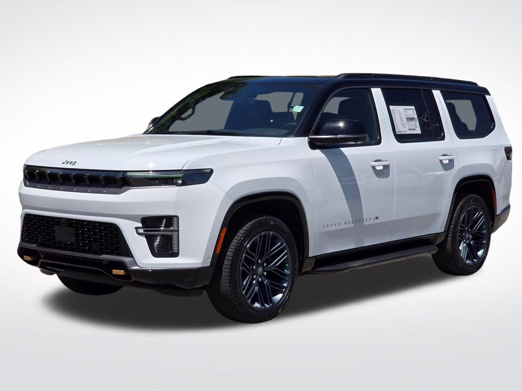2026 Bright White Clearcoat Jeep Grand Wagoneer 4X4 SUV