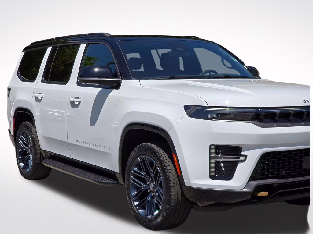 2026 Bright White Clearcoat Jeep Grand Wagoneer 4X4 SUV