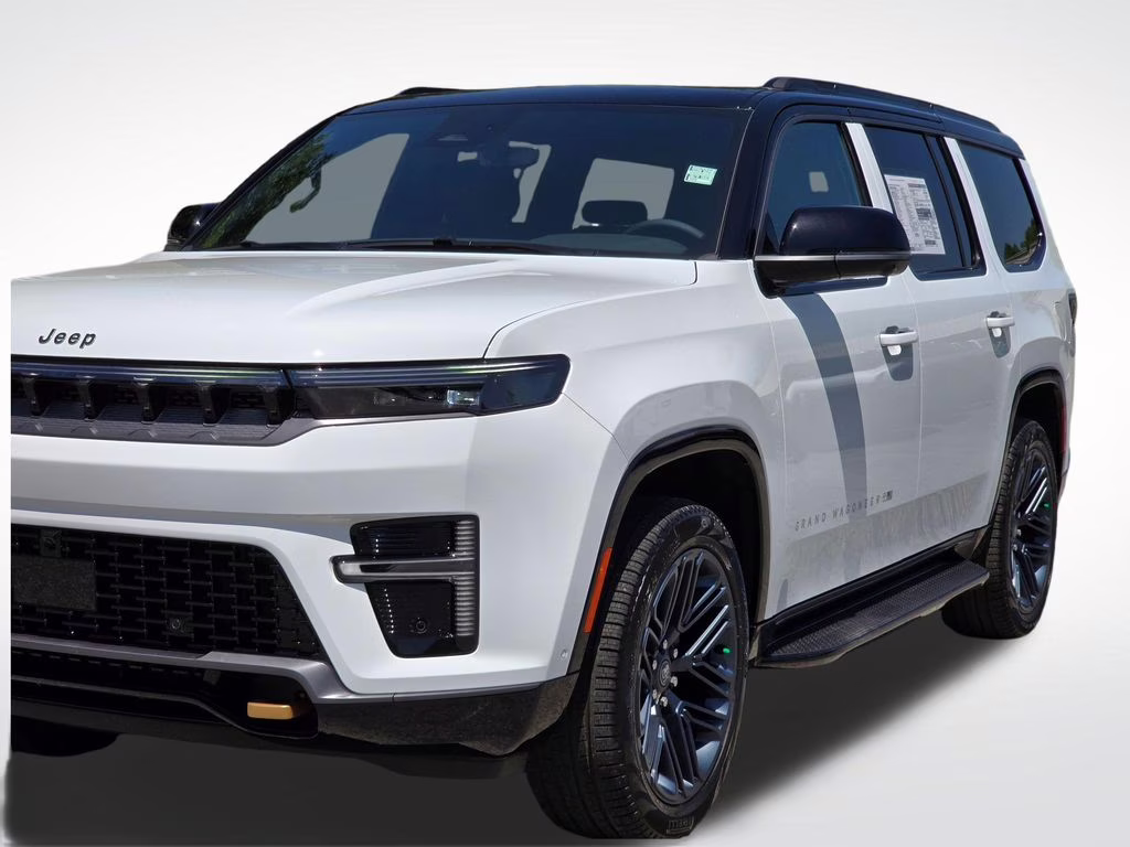 2026 Bright White Clearcoat Jeep Grand Wagoneer 4X4 SUV