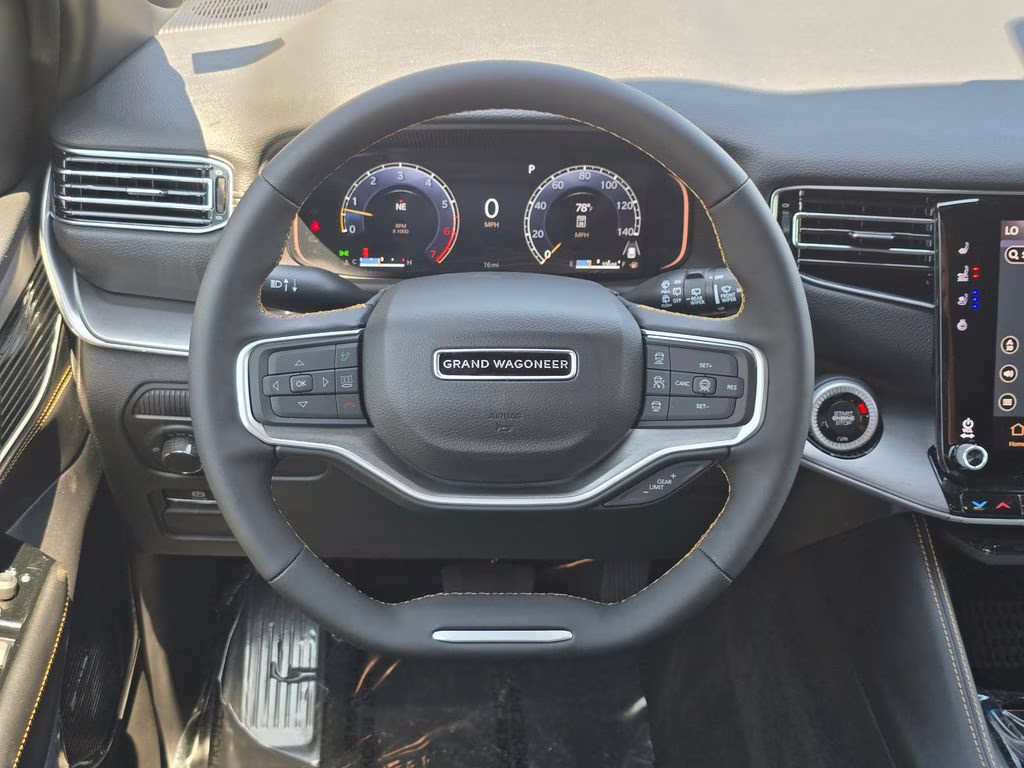 2026 Bright White Clearcoat Jeep Grand Wagoneer 4X4 SUV