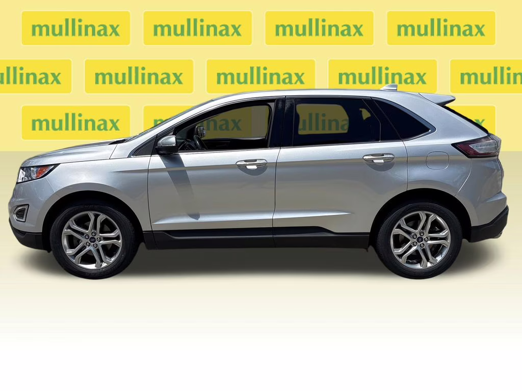 2018 Ingot Silver Ford Edge Titanium FWD SUV