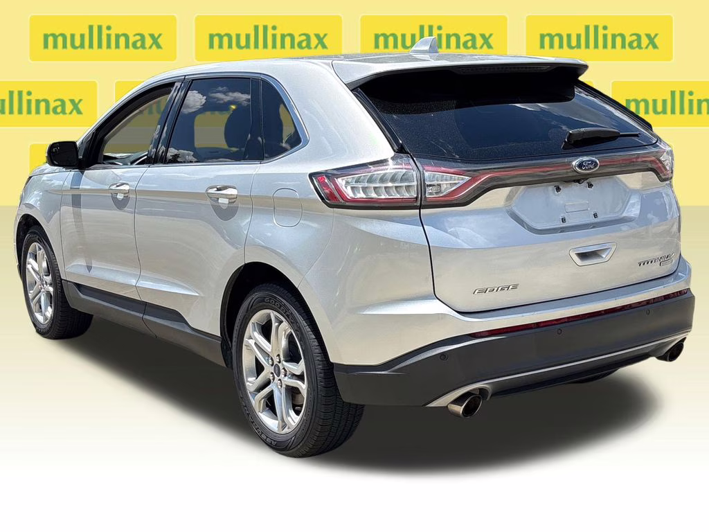 2018 Ingot Silver Ford Edge Titanium FWD SUV