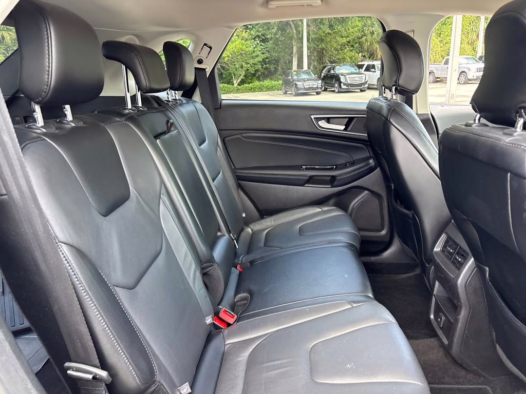 2018 Ingot Silver Ford Edge Titanium FWD SUV