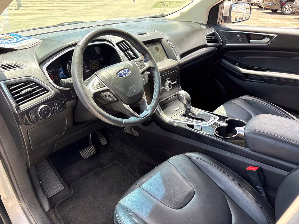 2018 Ingot Silver Ford Edge Titanium FWD SUV