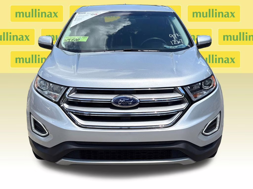 2018 Ingot Silver Ford Edge Titanium FWD SUV