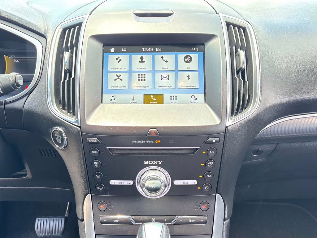 2018 Ingot Silver Ford Edge Titanium FWD SUV