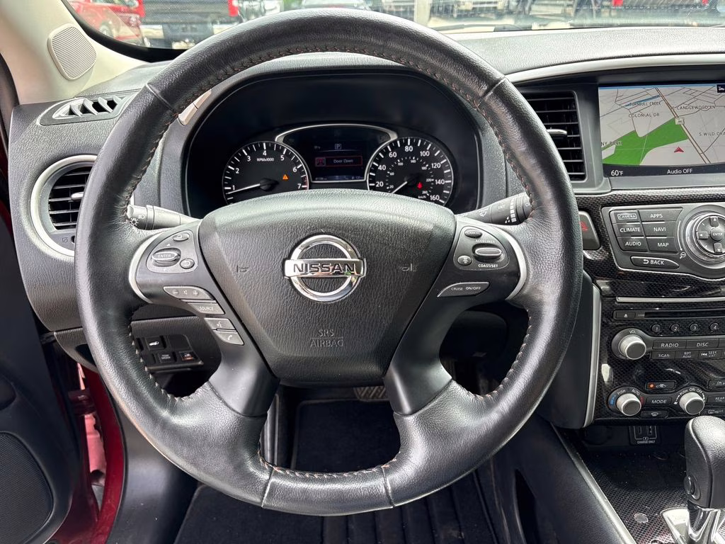 2020 Scarlet Ember Tintcoat Nissan Pathfinder SL FWD SUV