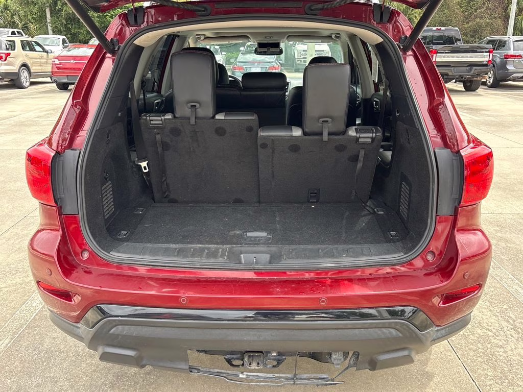 2020 Scarlet Ember Tintcoat Nissan Pathfinder SL FWD SUV