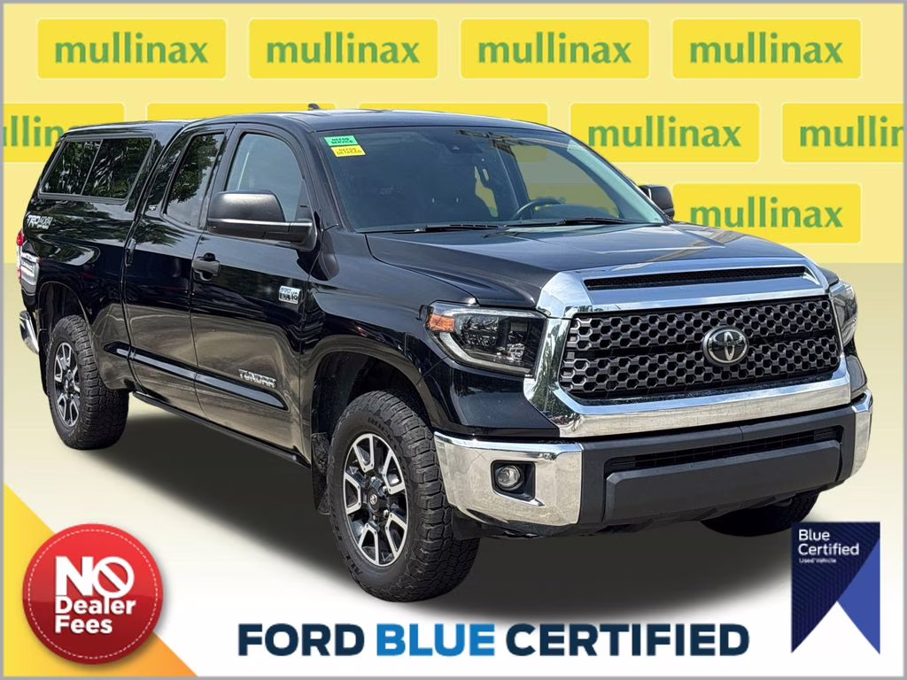 2020 Midnight Black Metallic Toyota Tundra SR5 4X4 Truck