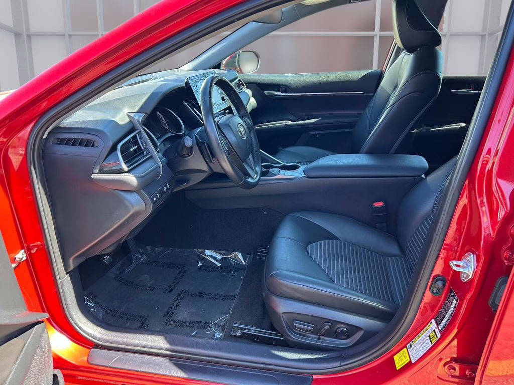 2024 Red Toyota Camry SE FWD Sedan
