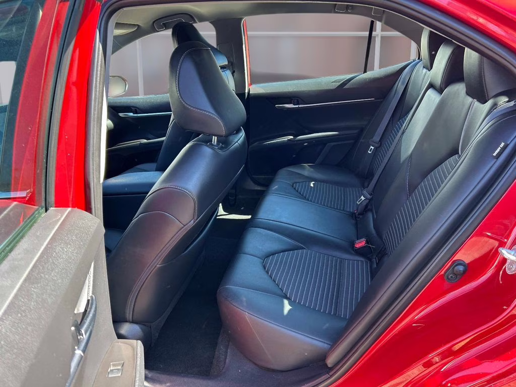 2024 Red Toyota Camry SE FWD Sedan