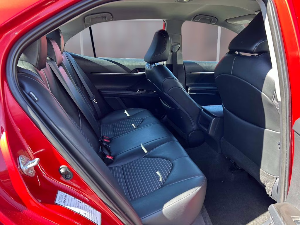 2024 Red Toyota Camry SE FWD Sedan