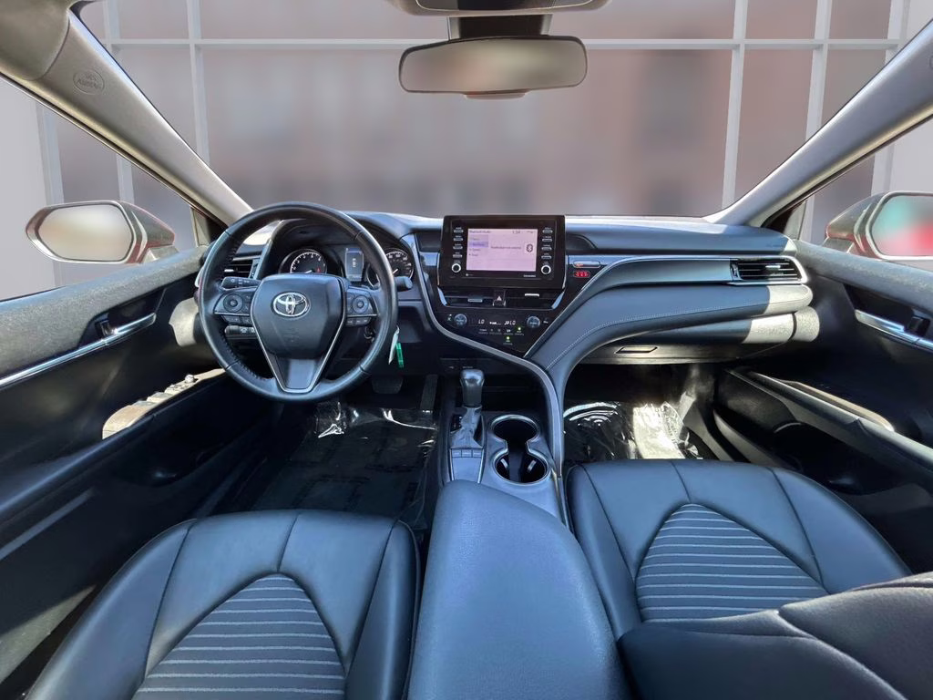 2024 Red Toyota Camry SE FWD Sedan
