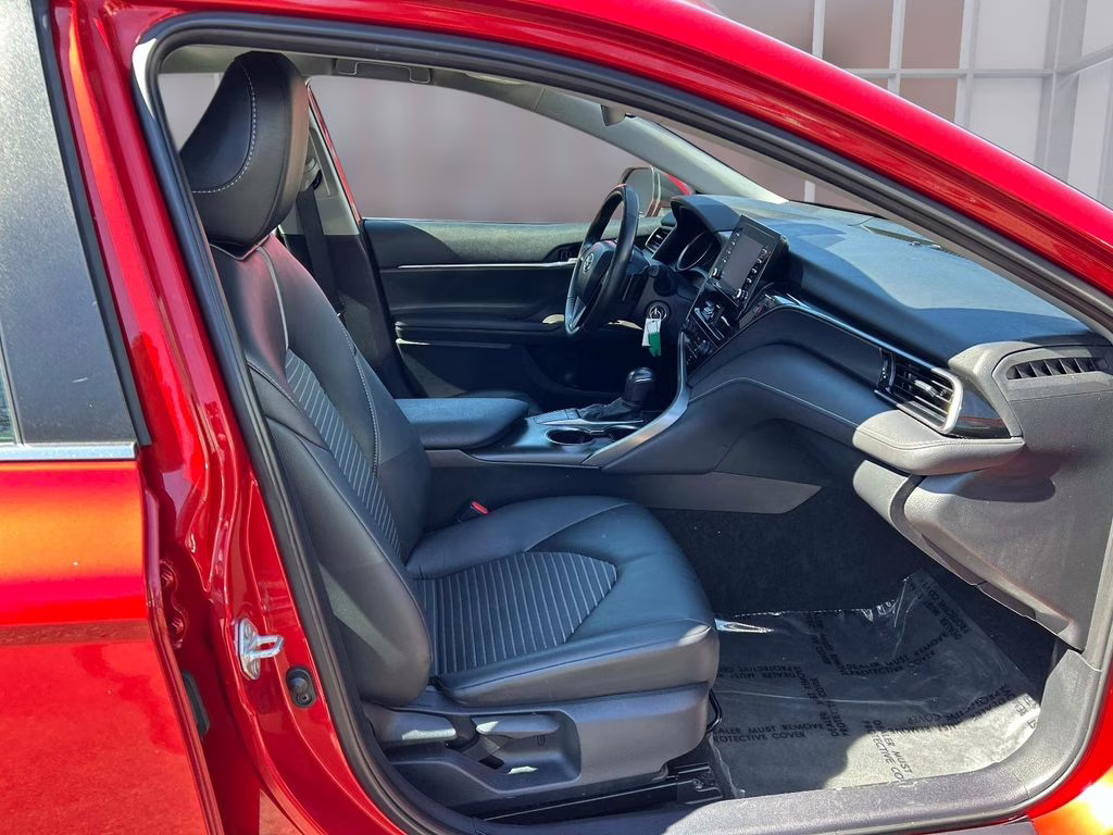 2024 Red Toyota Camry SE FWD Sedan