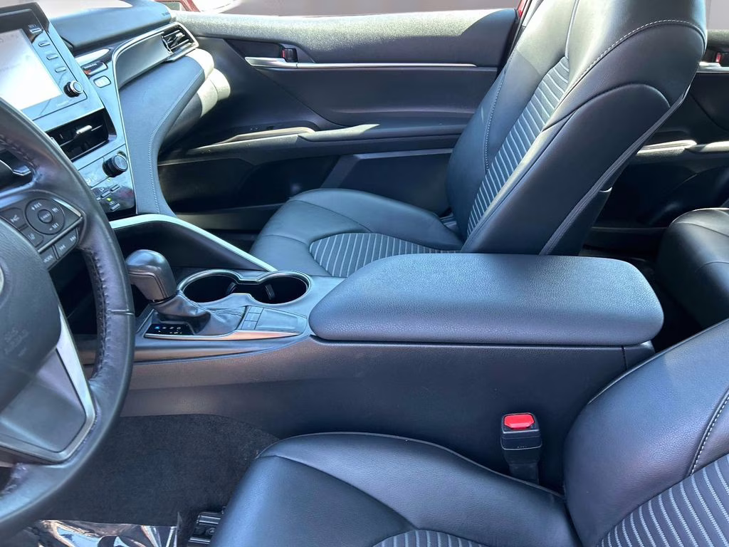 2024 Red Toyota Camry SE FWD Sedan