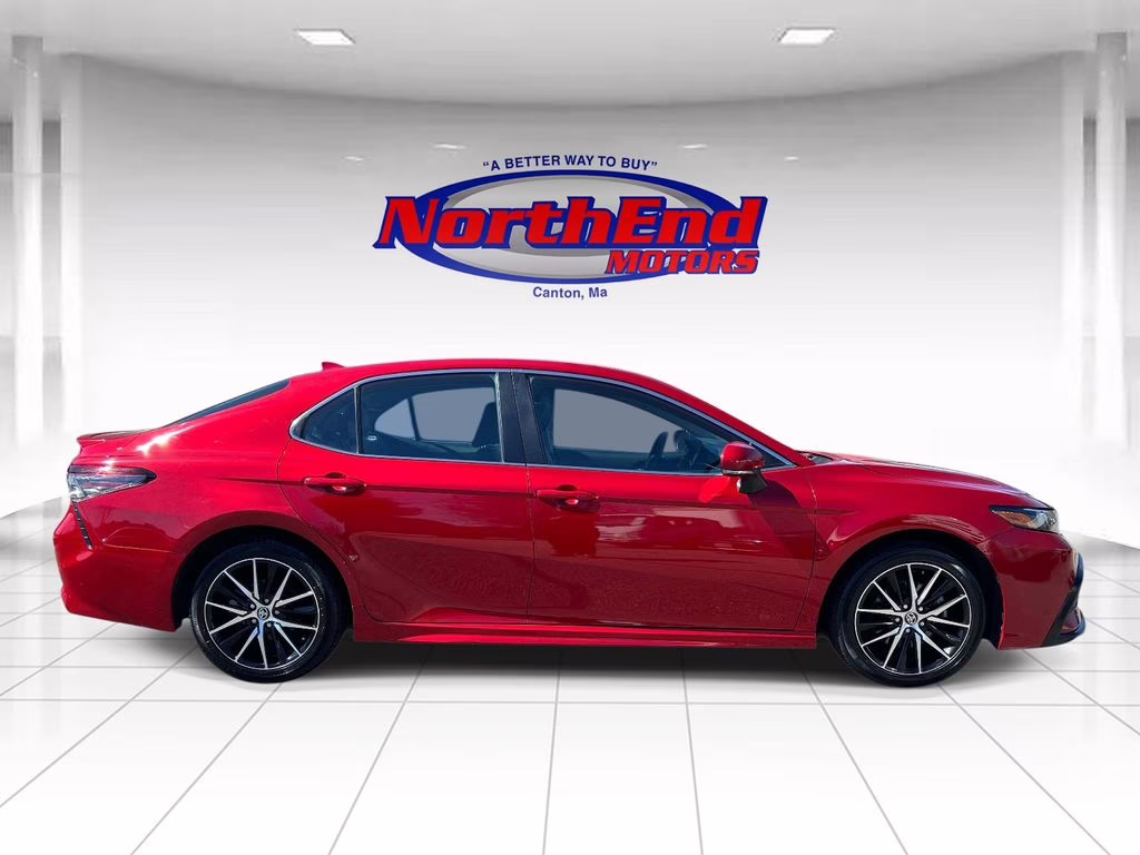 2024 Red Toyota Camry SE FWD Sedan