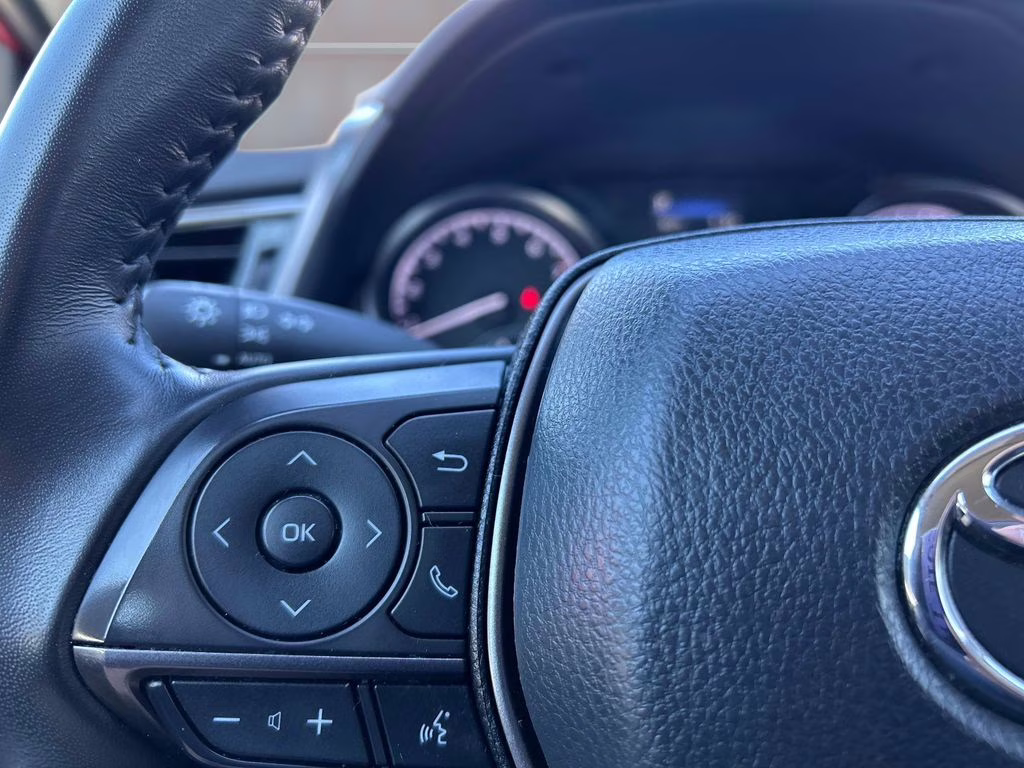 2024 Red Toyota Camry SE FWD Sedan