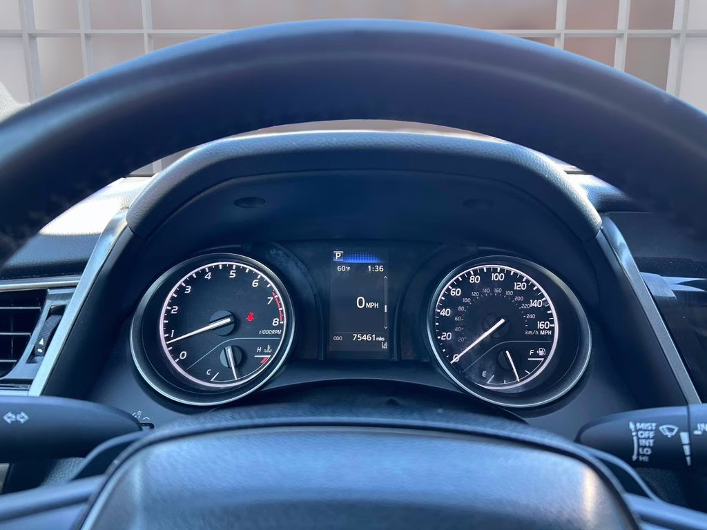 2024 Red Toyota Camry SE FWD Sedan