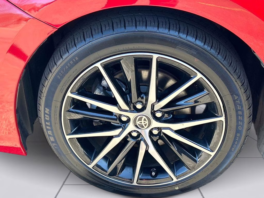 2024 Red Toyota Camry SE FWD Sedan