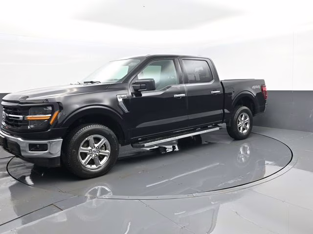 2025 Black Ford F-150 XLT 4X4 Truck